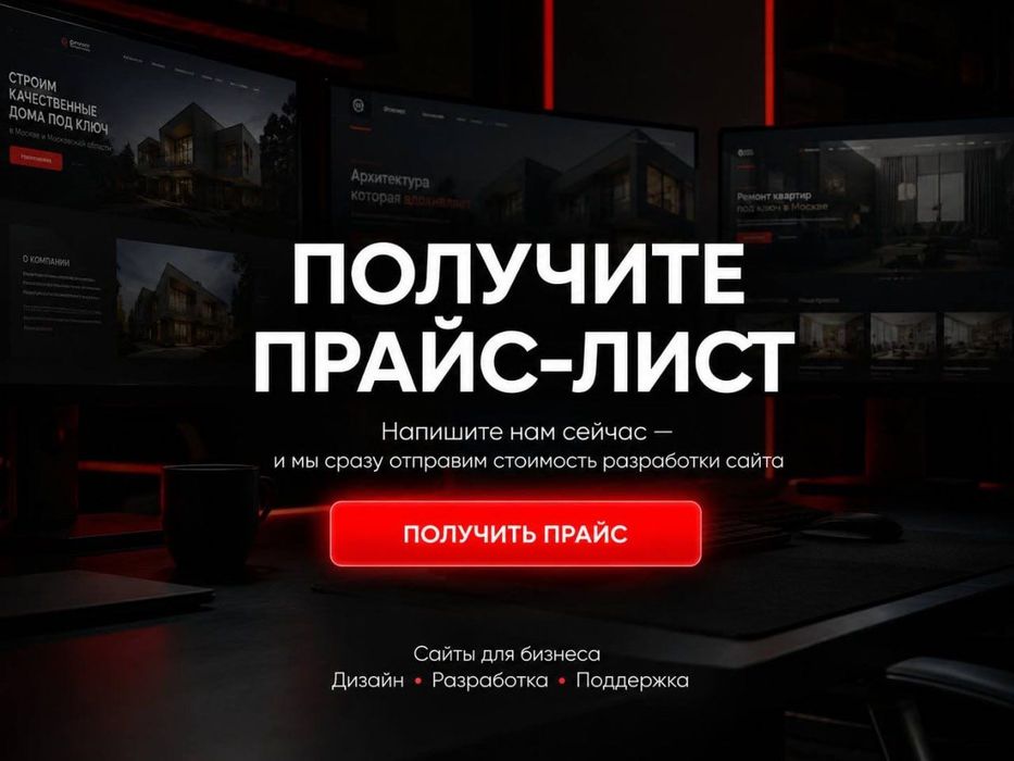 Создание сайтов для вашего бизнеса
