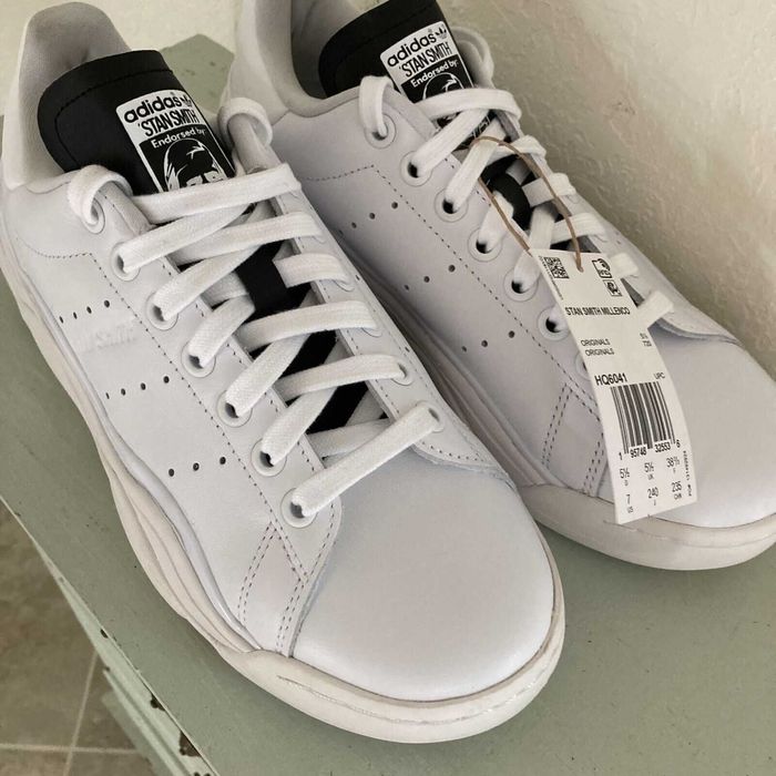 Оригинални кожени кецове * ADIDAS STAN SMITH MILLENCON * EU 38