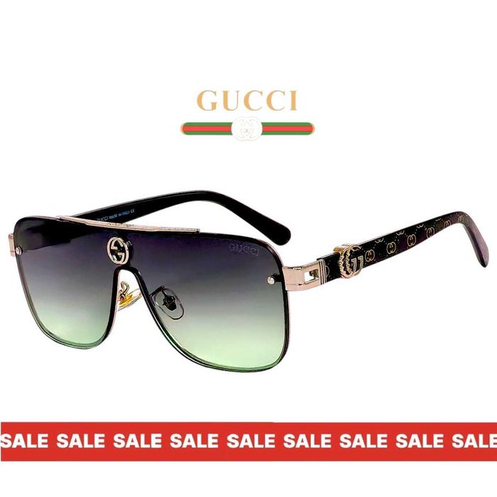 Gucci Mask 2027 Мъжки слънчеви очила тип маска