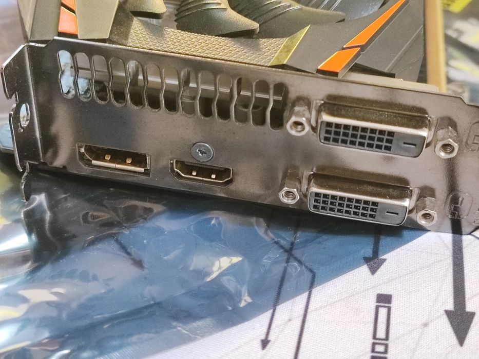 Placa video nvidia gtx 1060 oc gigabyte