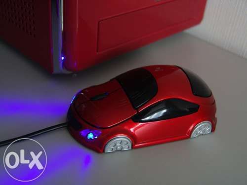 Mouse optic masinuta - Golden Eye (USB Optical Car Mouse), nou