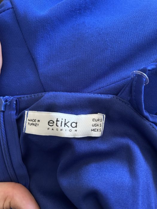 Елегантна синя рокля Etika – като нова