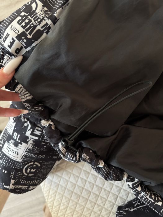 Черно зимно яке