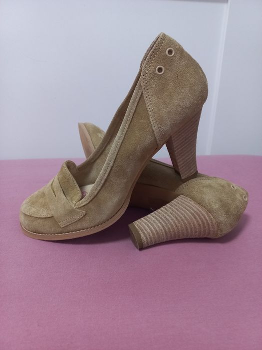 Нови италиански обувки от естествена кожа