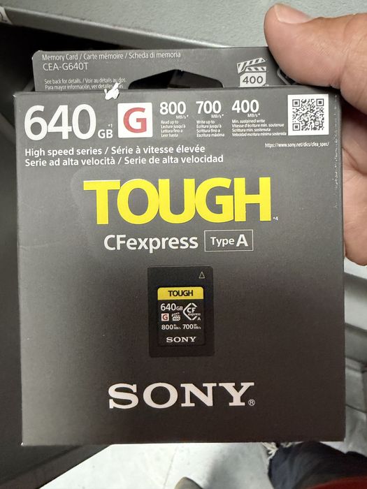 Карта памяти Sony 640GB CFexpress Type A TOUGH