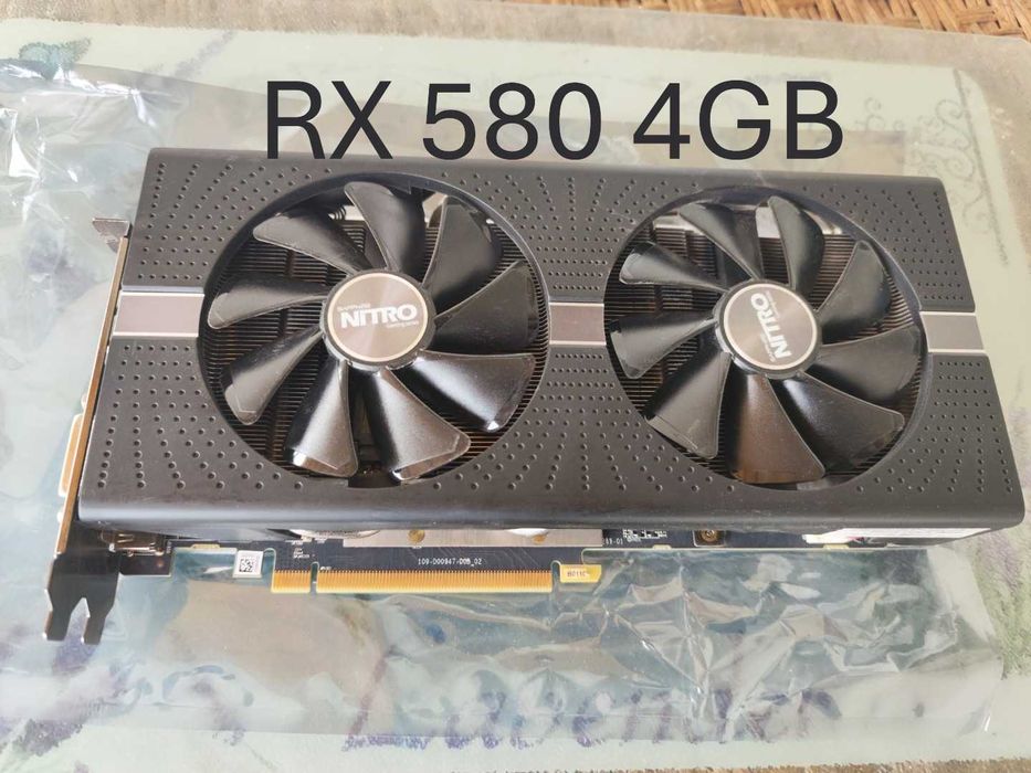 RX 580 4GB Sapphire Nitro+