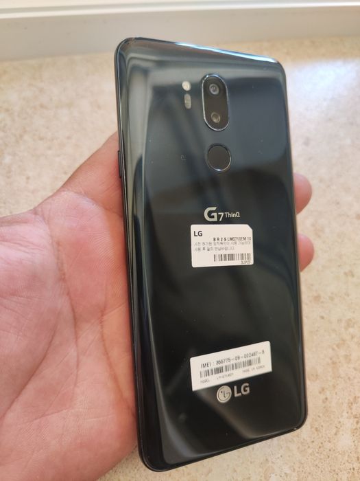 LG g7 ThinQ- impecabil - certificare militară