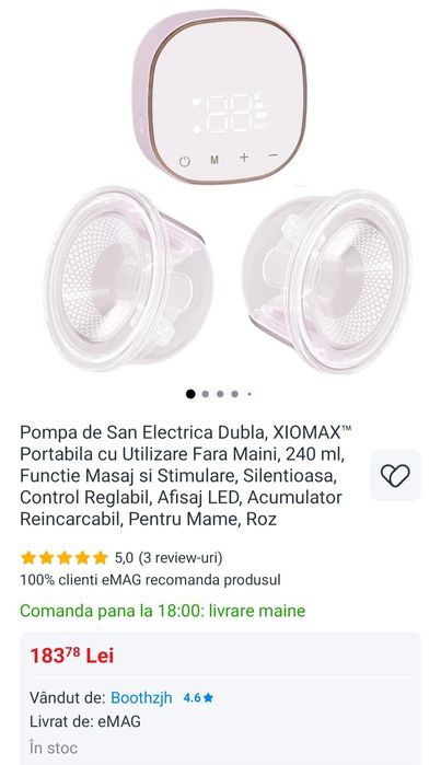 Pompa de san fără maini