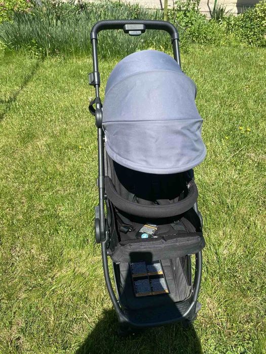 Ergobaby Детска количка Metro+ Compact Slate Grey с включен борд