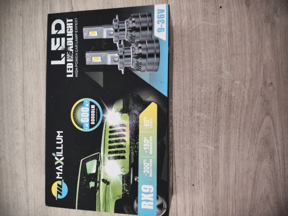 Bec led cele mai puternice H 7 Ajung la 600 W
