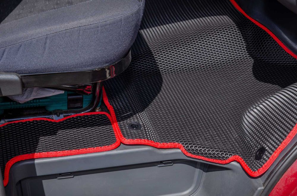 Полики на спецтехнику, грузовые, газели ЕВА 3Д 5Д