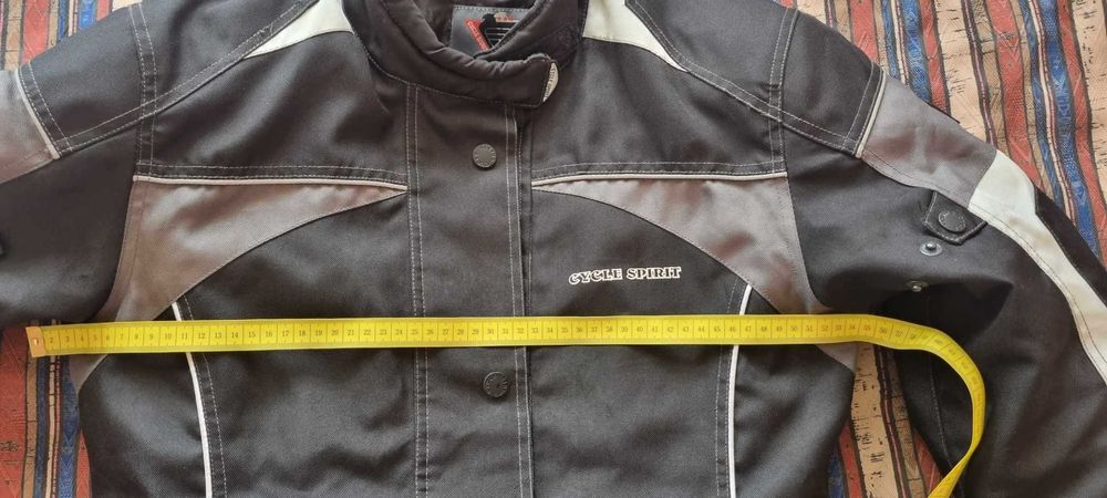 Дамско текстилно мото яке