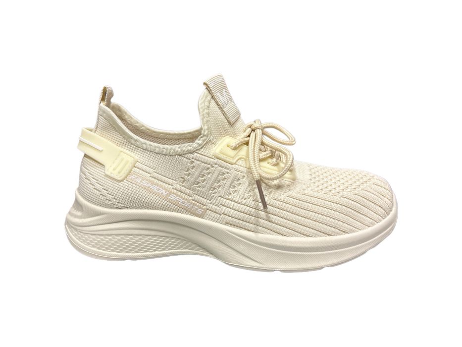 Дамски маратонки от текстил тип чорап