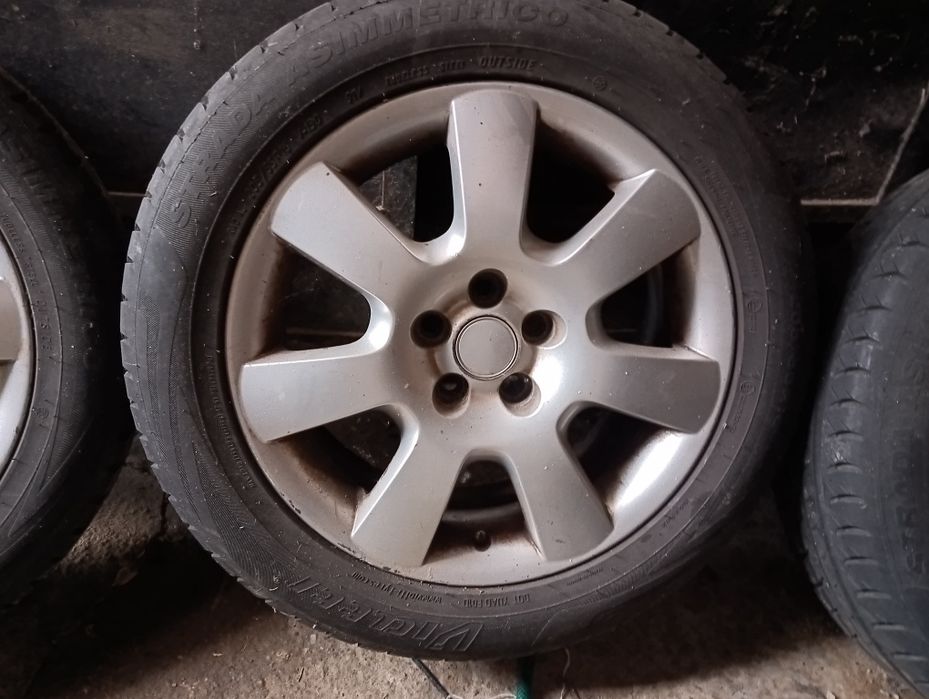 Jante aliaj Volkswagen, Skoda,cu cauciucuri de vară 205/55 R16