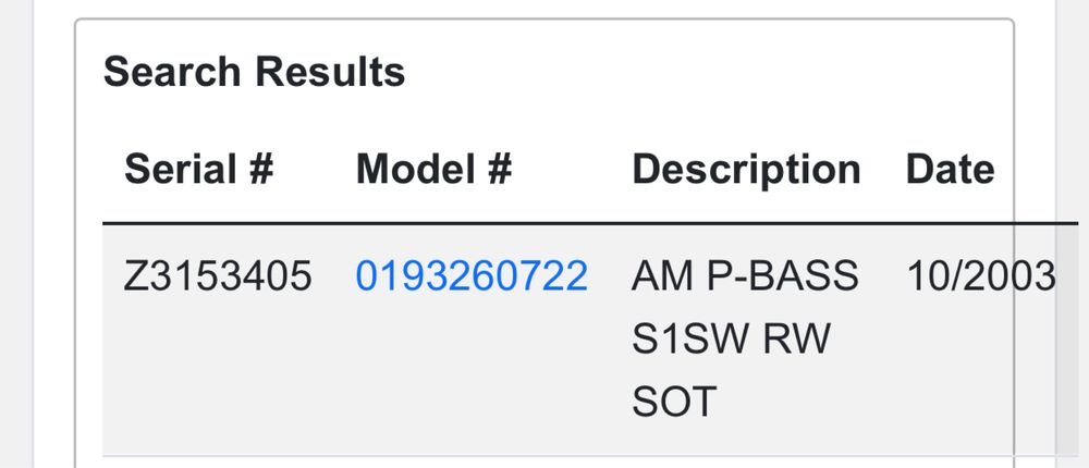Fender USA American Standard Precision Bass w/S-1 Switch
