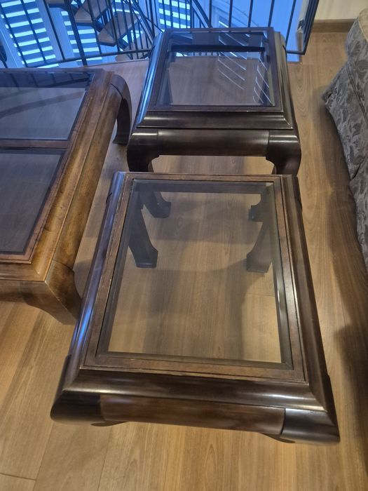 Комплект маси от махагон