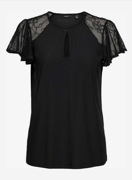 Блуза с къс ръкав VERO MODA