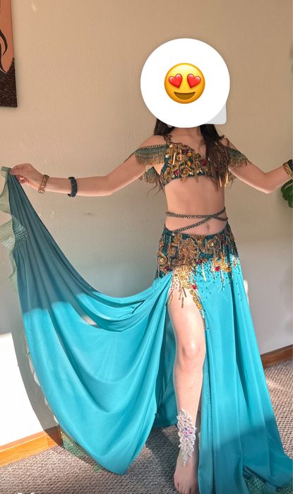 Костюм для восточных танцев