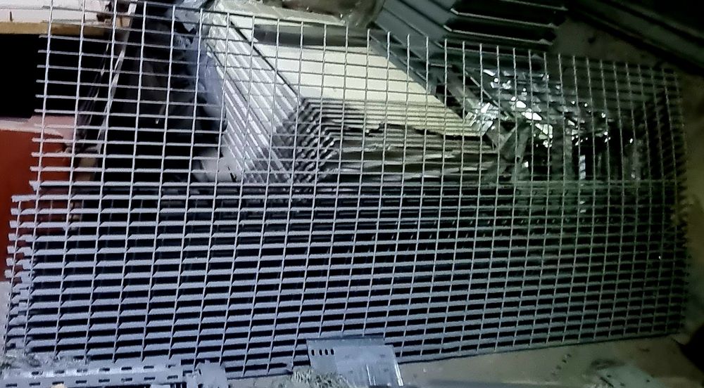 Сварной решетчатый настил