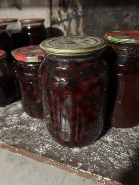 Варенье из сливы и вишни