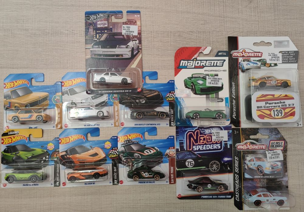 Hot Wheels колички