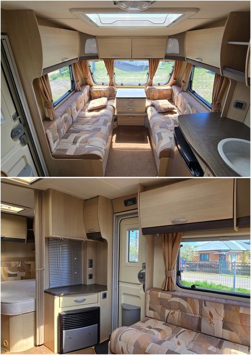 Rulota Sterling Europa 550, 2010, Pat Fix, Cabina Dus, Off Camping, 2 zone