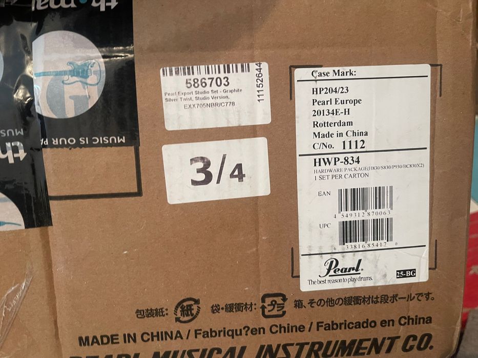 Vand Tobe Pearl Grafit Silver Twist, noi, in cutie, sigilate