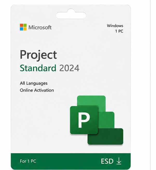 ! Microsoft Project Standard 2024 электронная лицензия ESD