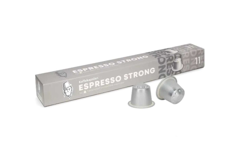 капсули с чисто кафе за кафемашина nespresso