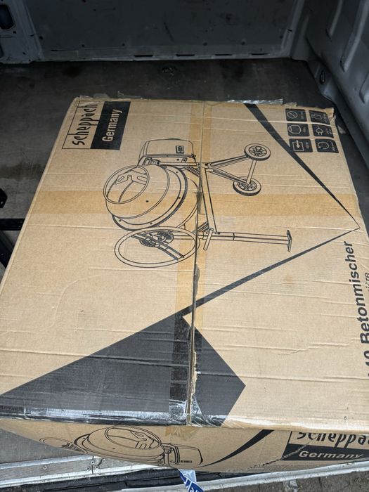 Betoniera 140L scheppach