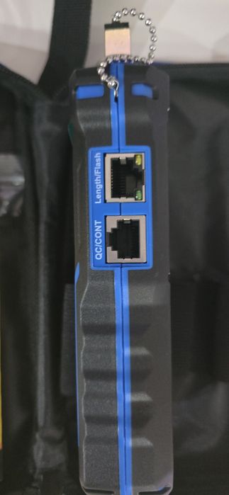 Tester cablu de retea cu powermetru, POE, NCV, UTP CAT5/CAT6, test OPM