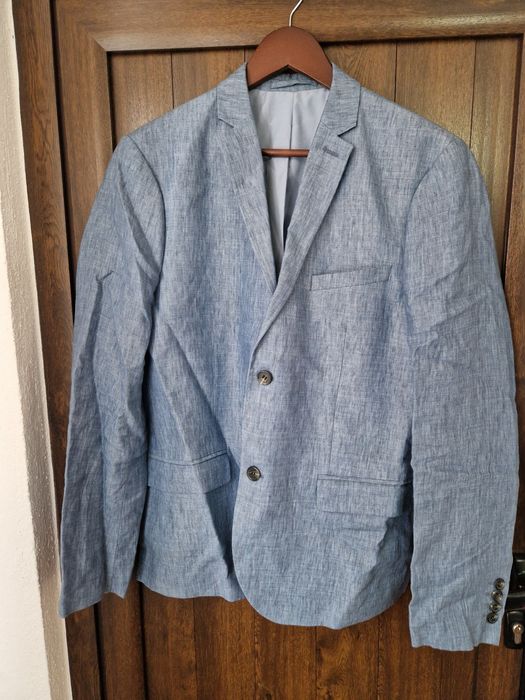 Чисто нови! Сако H&M 100% лен ; Сако H&M 60/40  памук и лен