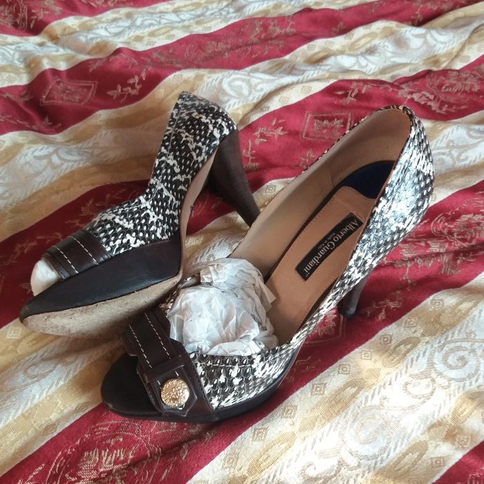 Дамски обувки маркови -без пръсти естествена кожа