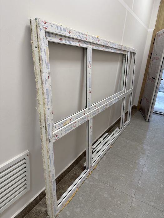 Лоджия , перегородка окна и двер