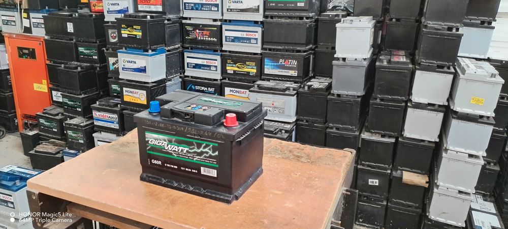 Акумулатор 60 ач, гаранция и доставка