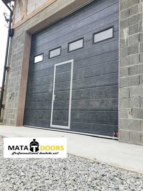 Usa L3xH2.5 wenge.Usi sectionale/rezidentiale/industriale/garaj/hale