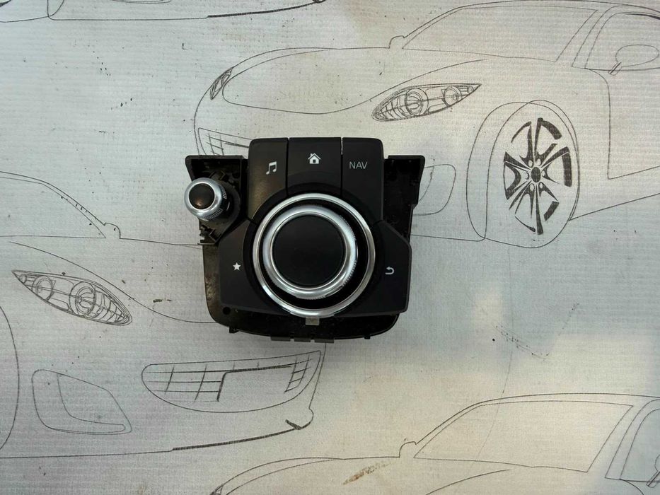 Joystick / Unitate Control Multimedia / Panou Navigație Mazda 6 2016 / 2013-2016 Cod OEM G46C66CM0A (5E2)