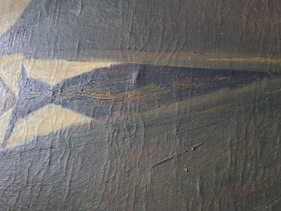 tablou pictura ulei pe panza Constantin Bulat  60/80 cm