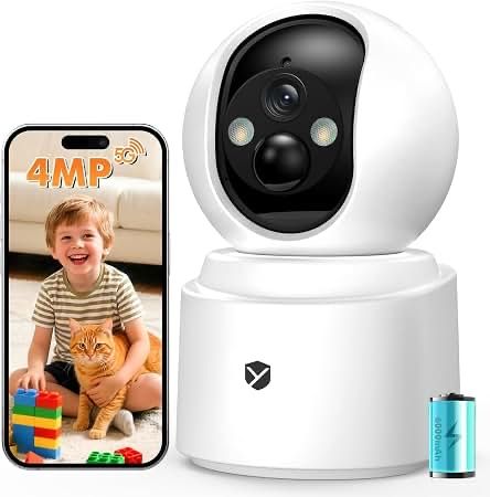 Нова безжична Wi-Fi камера с акумулатор