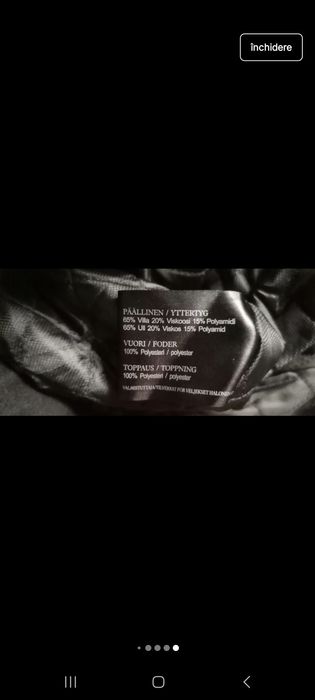 Palton Barbatesc Lâna