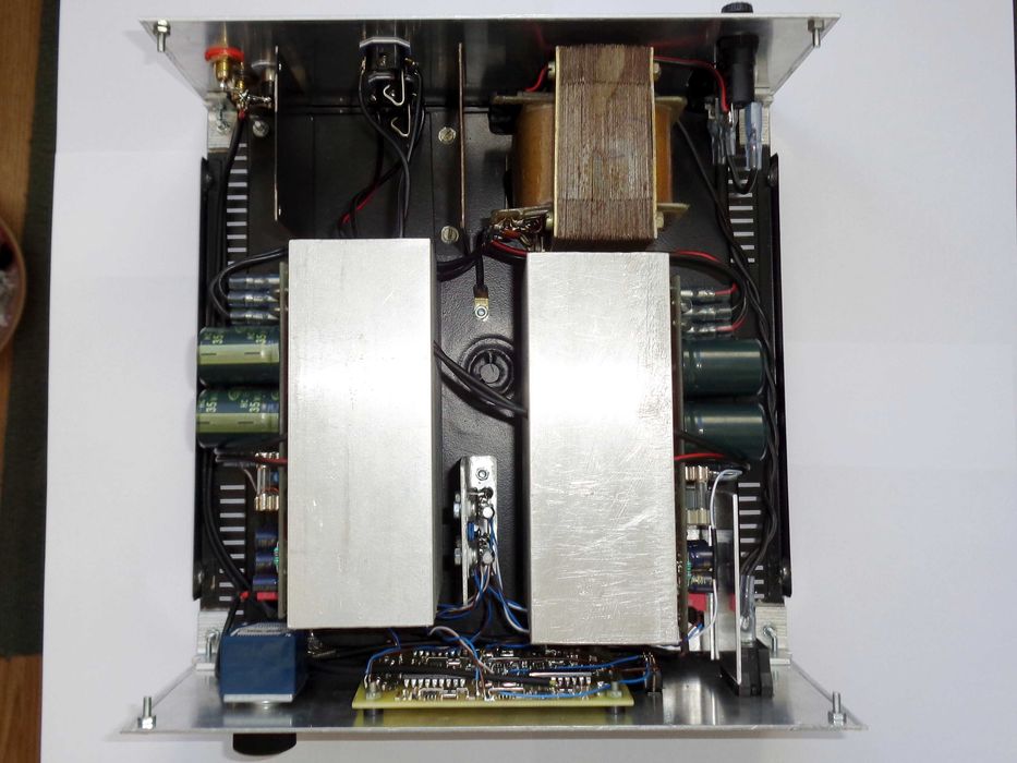 Amplificator Audio HiFi "Custom Made" 12.5W RMS, cu LM3886 si Vu-Metru