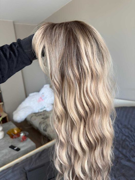 Перука Scalpiana в цвят Mixed Blonde Highlights