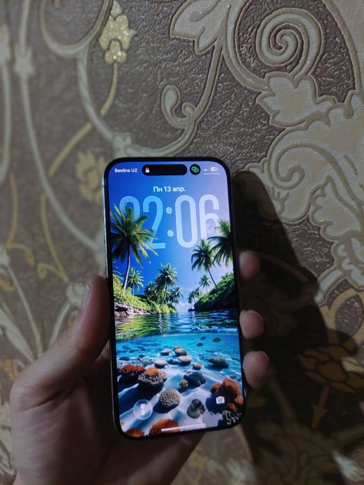 Iphone 15 pro Natural Titanium