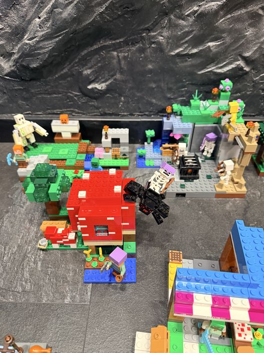 Mini Colectie Lego Minecraft