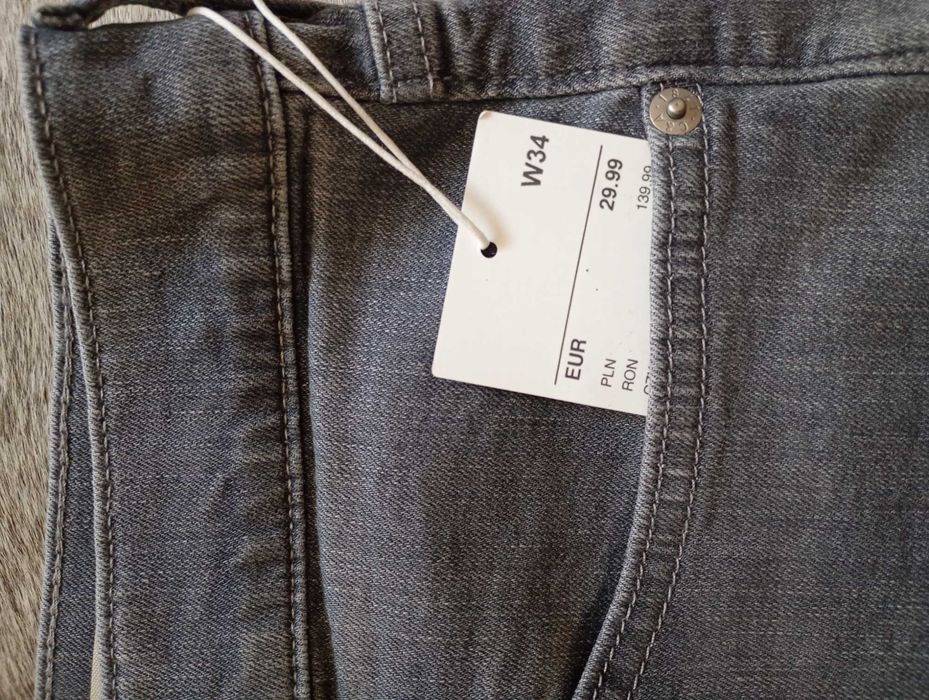 Pantalon blug scurt, gri, bărbați, mărimea 34