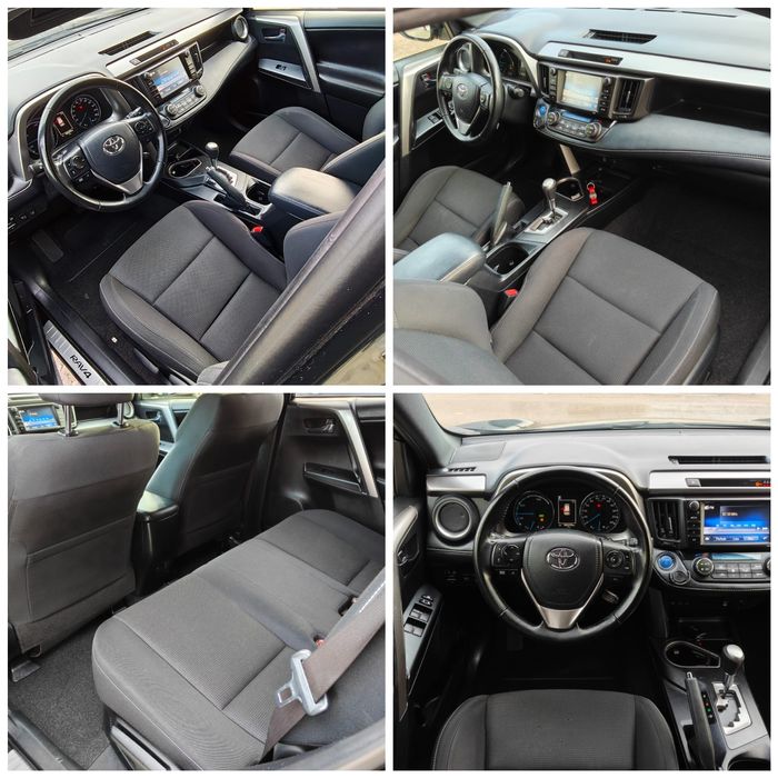 Toyota Rav4/2018 E6/2,5 Hybrid/Automată ecvt/4×4 Permanent/Istoric Reprezentantă