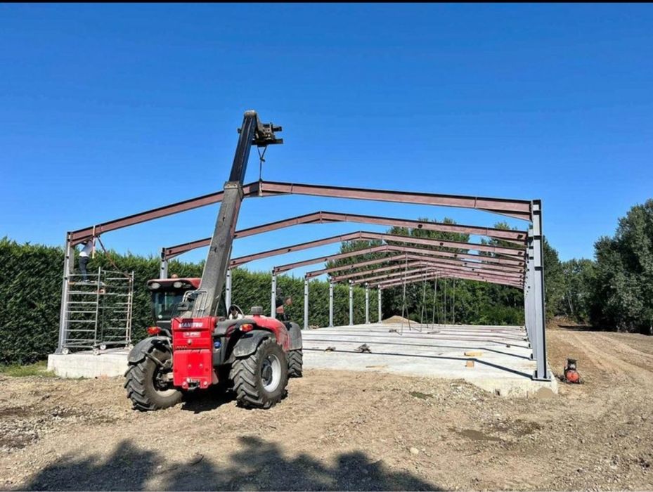 Structura metalica. Containere. Case pe structura metalica