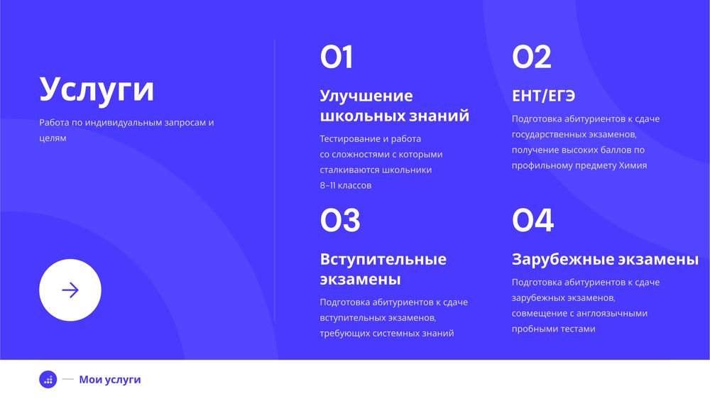 Репетитор по химии