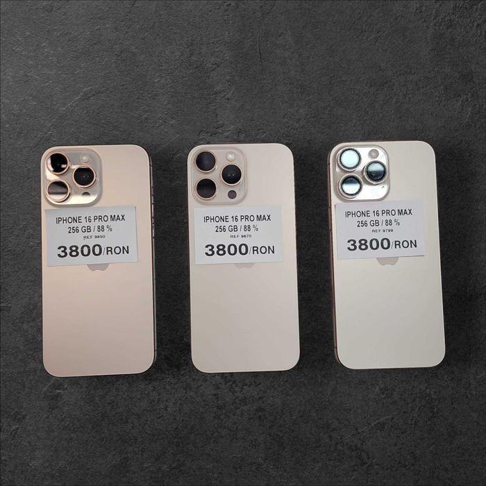[9838] Apple Iphone 16  Pro Max 256 GB  88 % / Amanet Tulcea