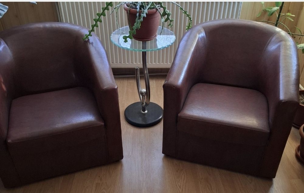 Fotolii bucătărie 2 bucătărie, piele ecologică